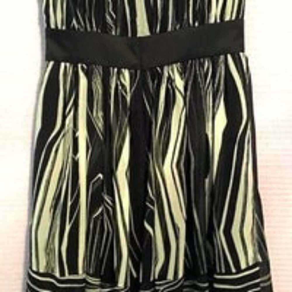 NWOT MAX & CLEO FORMAL STRAPELESS SIZE 4 SPAGHETTI STRAP DRESS - Picture 3 of 13